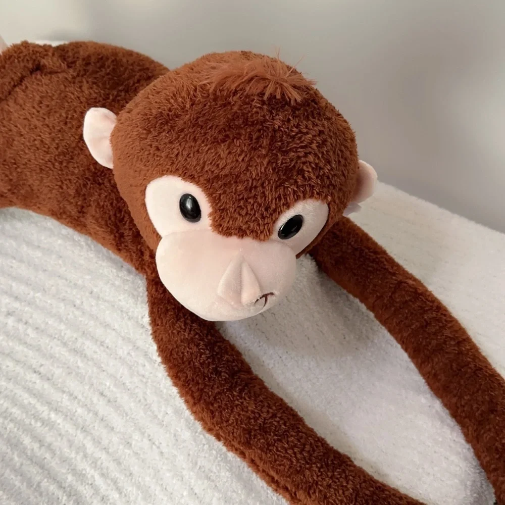 Brown Stuffed Monkey Plush Toy